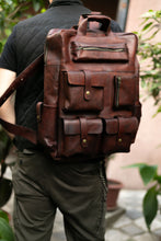 Load image into Gallery viewer, EL-103 | ტყავის ზურგჩანთა