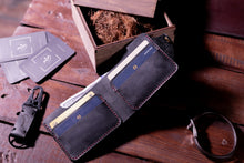 Load image into Gallery viewer, Bi-fold საფულე შესაკრავით - (B-115)