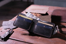 Load image into Gallery viewer, Bi-fold საფულე შესაკრავით - (B-115)