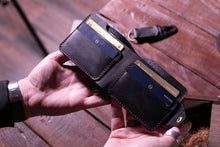 Load image into Gallery viewer, Bi-fold საფულე შესაკრავით - (B-115)