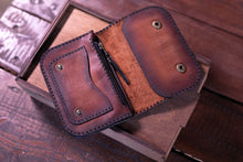 Load image into Gallery viewer, V-108 | ქალის საფულე/ნატურალური ტყავი/ხელნაკეთი