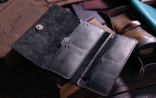 Load image into Gallery viewer, K-111 | ქალის საფულე/ნატურალური ტყავი/ხელნაკეთი