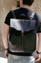 Load image into Gallery viewer, F-131 | ტყავის ზურგჩანთა