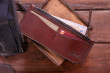 Load image into Gallery viewer, V-115 | ქალის საფულე/ნატურალური ტყავი/ხელნაკეთი