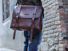 Load image into Gallery viewer, F-134 | ტყავის ჩანთა/ satchel bag/ უნისექსი