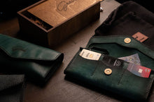 Load image into Gallery viewer, K-108 | ქალის საფულე/ნატურალური ტყავი/ხელნაკეთი