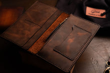 Load image into Gallery viewer, P-118 | საპასპორტე საფულე/ნატურალური ტყავი/უნისექსი