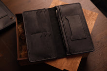 Load image into Gallery viewer, P-119 | გრძელი საფულე/ნატურალური ტყავი/უნისექსი