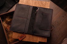 Load image into Gallery viewer, P-118 | საპასპორტე საფულე/ნატურალური ტყავი/უნისექსი