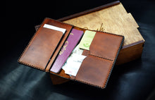 Load image into Gallery viewer, ტყავის საპასპორტე - (PP-104)