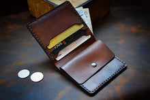 Load image into Gallery viewer, მამაკაცის საფულე ხურდა ფულის ჯიბით - (V-105)