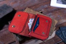 Load image into Gallery viewer, V-108 | ქალის საფულე/ნატურალური ტყავი/ხელნაკეთი