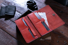 Load image into Gallery viewer, K-111 | ქალის საფულე/ნატურალური ტყავი/ხელნაკეთი