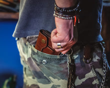 Load image into Gallery viewer, ტყავის საფულე (V-114)