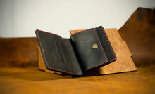 Load image into Gallery viewer, მამაკაცის საფულე ხურდა ფულის ჯიბით - (V-105)