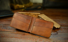 Load image into Gallery viewer, კლასიკური Bi-fold საფულე - (B-108)