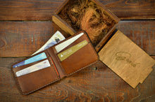 Load image into Gallery viewer, კლასიკური Bi-fold საფულე - (B-108)
