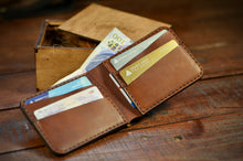 Load image into Gallery viewer, კლასიკური Bi-fold საფულე - (B-108)