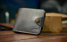 Load image into Gallery viewer, Bi-fold საფულე შესაკრავით - (B-115)