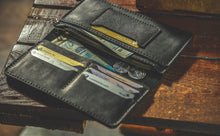 Load image into Gallery viewer, P-119 | გრძელი საფულე/ნატურალური ტყავი/უნისექსი