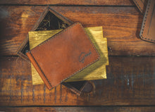 Load image into Gallery viewer, მამაკაცის საფულე, ფულის დამჭერით - (B-112)