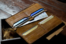 Load image into Gallery viewer, V-101 | გრძელი საფულე/ნატურალური ტყავი/უნისექსი