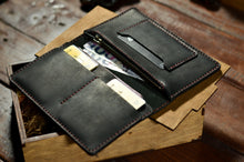 Load image into Gallery viewer, P-118 | საპასპორტე საფულე/ნატურალური ტყავი/უნისექსი