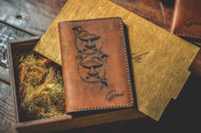 Load image into Gallery viewer, ტყავის საპასპორტე - (PP-104)