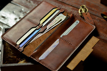 Load image into Gallery viewer, V-103 | გრძელი საფულე/ნატურალური ტყავი/უნისექსი