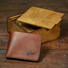 Load image into Gallery viewer, კლასიკური Bi-fold საფულე - (B-110)