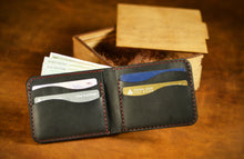 Load image into Gallery viewer, კლასიკური Bi-fold საფულე - (B-110)