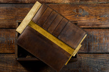 Load image into Gallery viewer, V-104 | გრძელი საფულე/ნატურალური ტყავი/უნისექსი