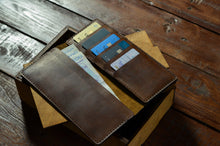 Load image into Gallery viewer, V-104 | გრძელი საფულე/ნატურალური ტყავი/უნისექსი