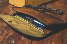 Load image into Gallery viewer, K-105 | ქალის საფულე/ნატურალური ტყავი/ხელნაკეთი