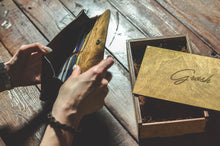 Load image into Gallery viewer, K-105 | ქალის საფულე/ნატურალური ტყავი/ხელნაკეთი