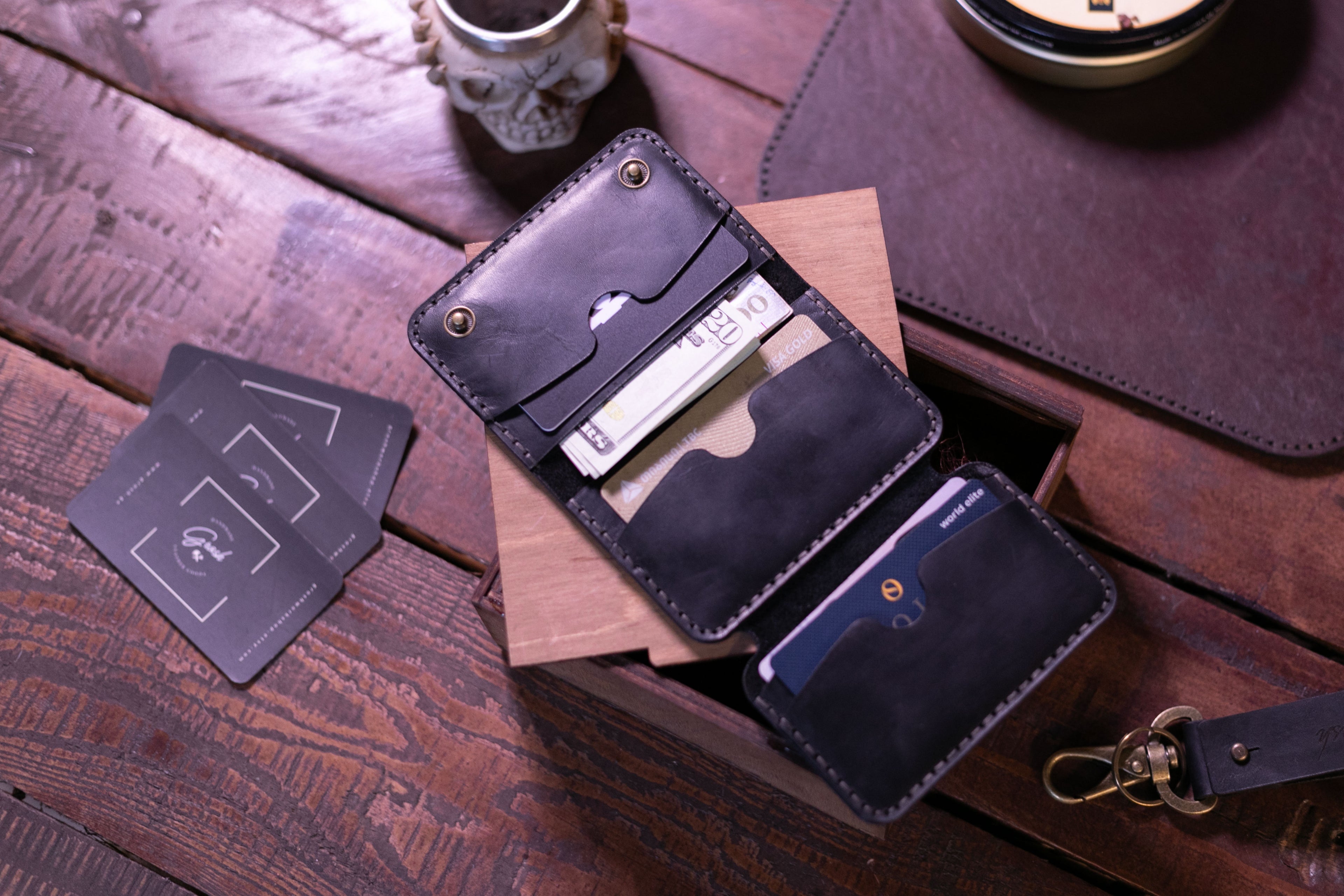 საფულე Tri-fold - (P-125)