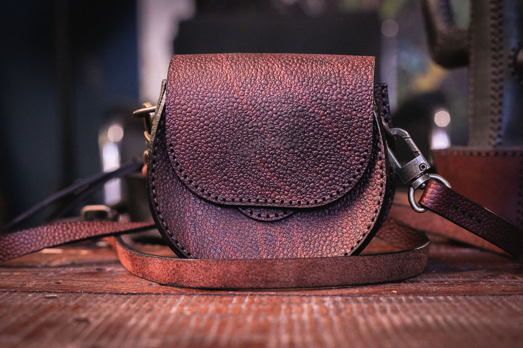 F-133 | ტყავის mini ჩანთა/Crossbody /ქალი