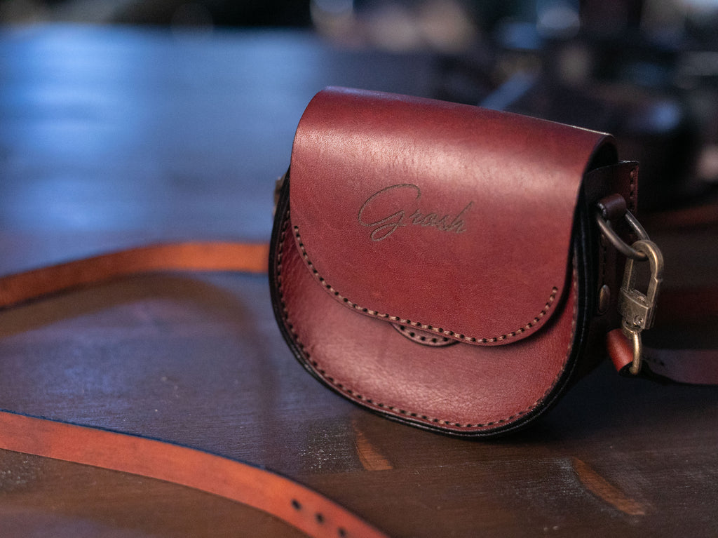 F-133 | ტყავის mini ჩანთა/Crossbody /ქალი