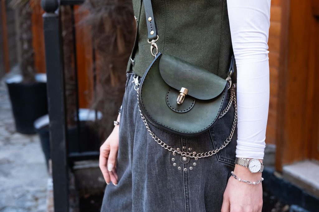 F-115 | ტყავის ჩანთა/Crossbody /ქალი