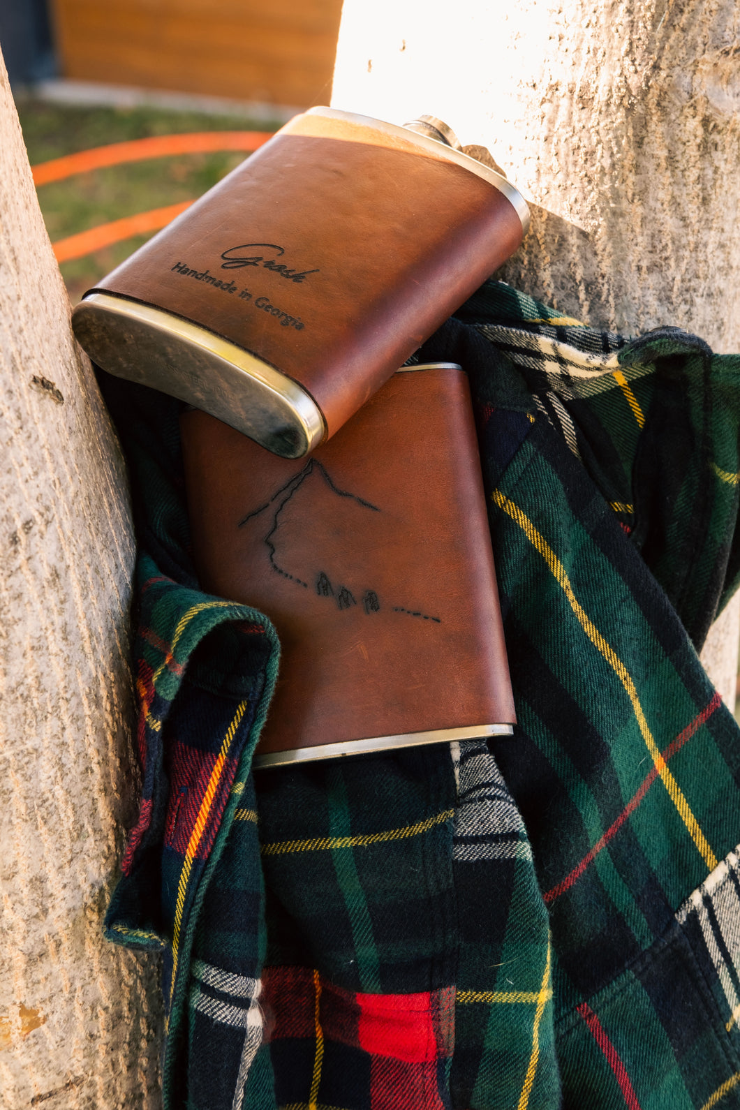 M-101 | ტყავის მათარა / Hip flask