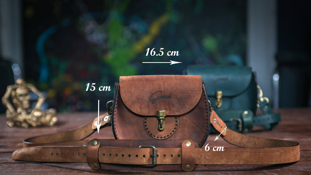 F-115 | ტყავის ჩანთა/Crossbody /ქალი