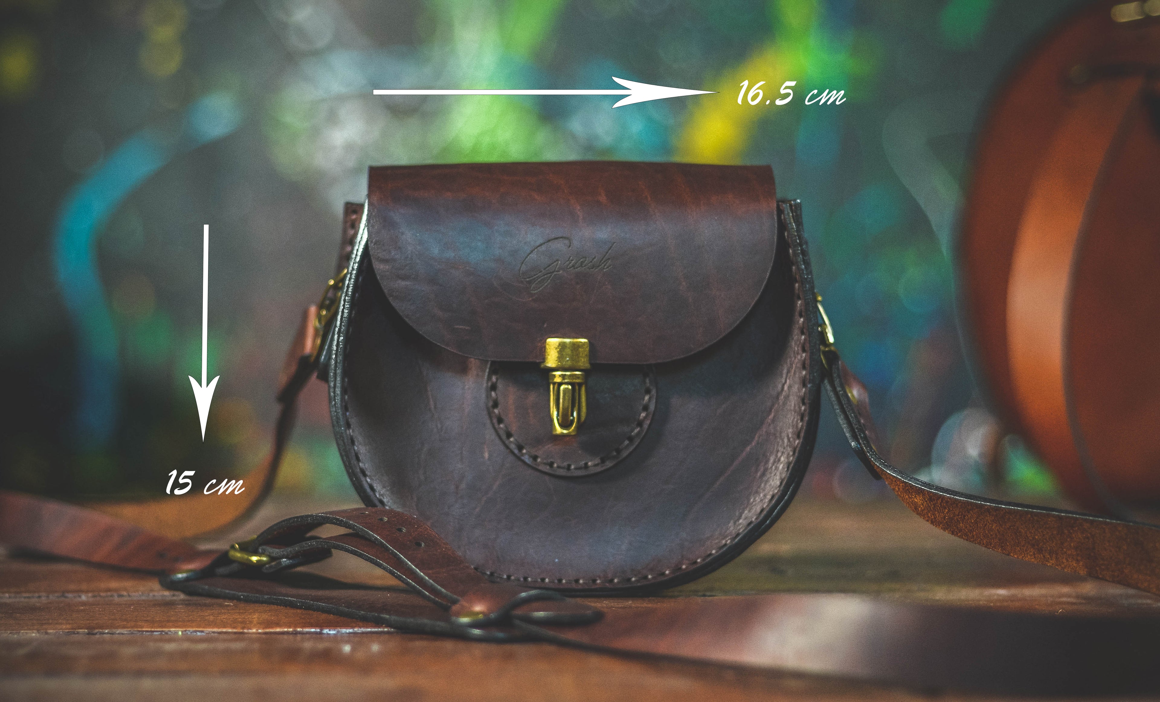 F-115 | ტყავის ჩანთა/Crossbody /ქალი