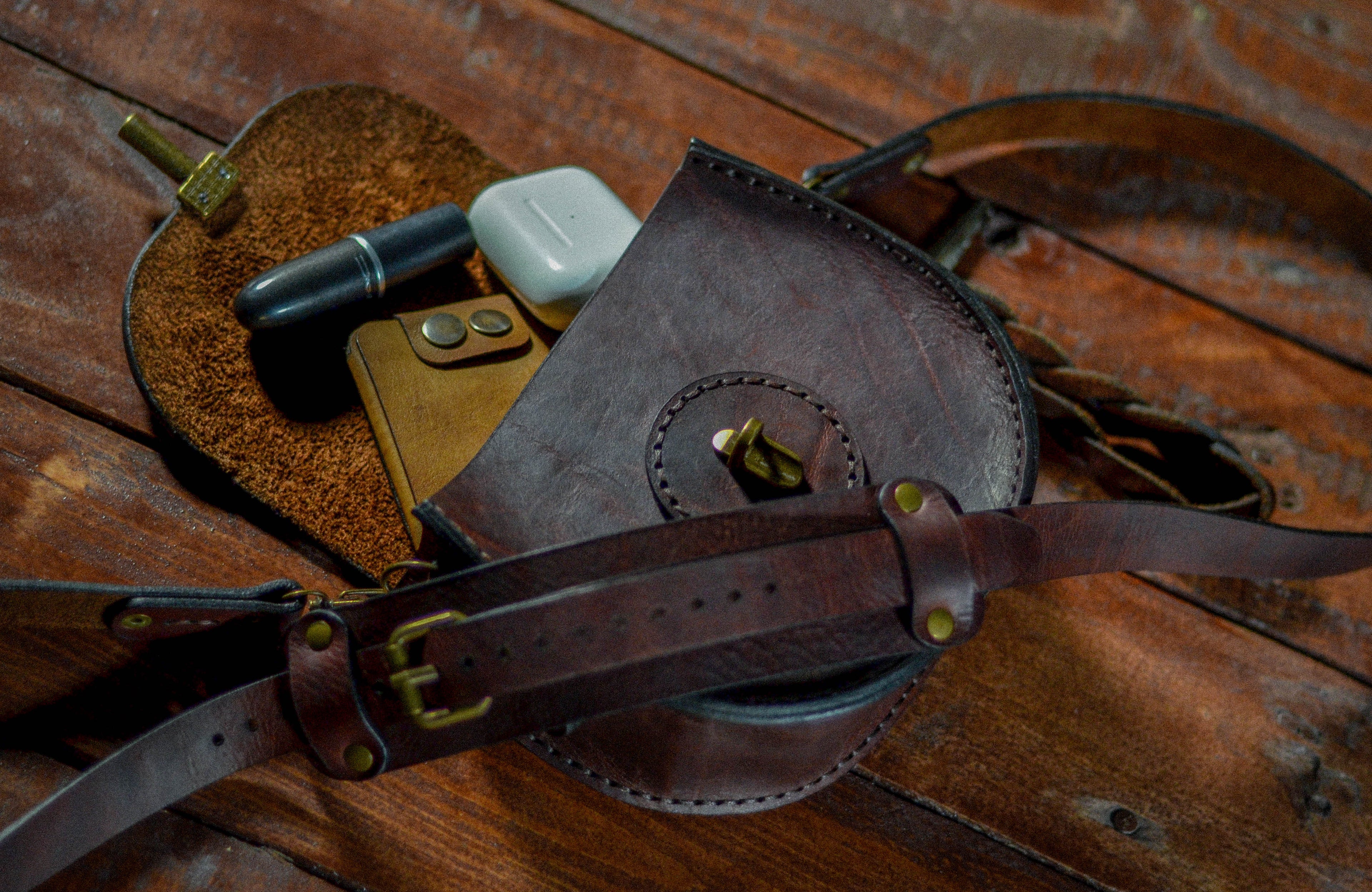 F-115 | ტყავის ჩანთა/Crossbody /ქალი
