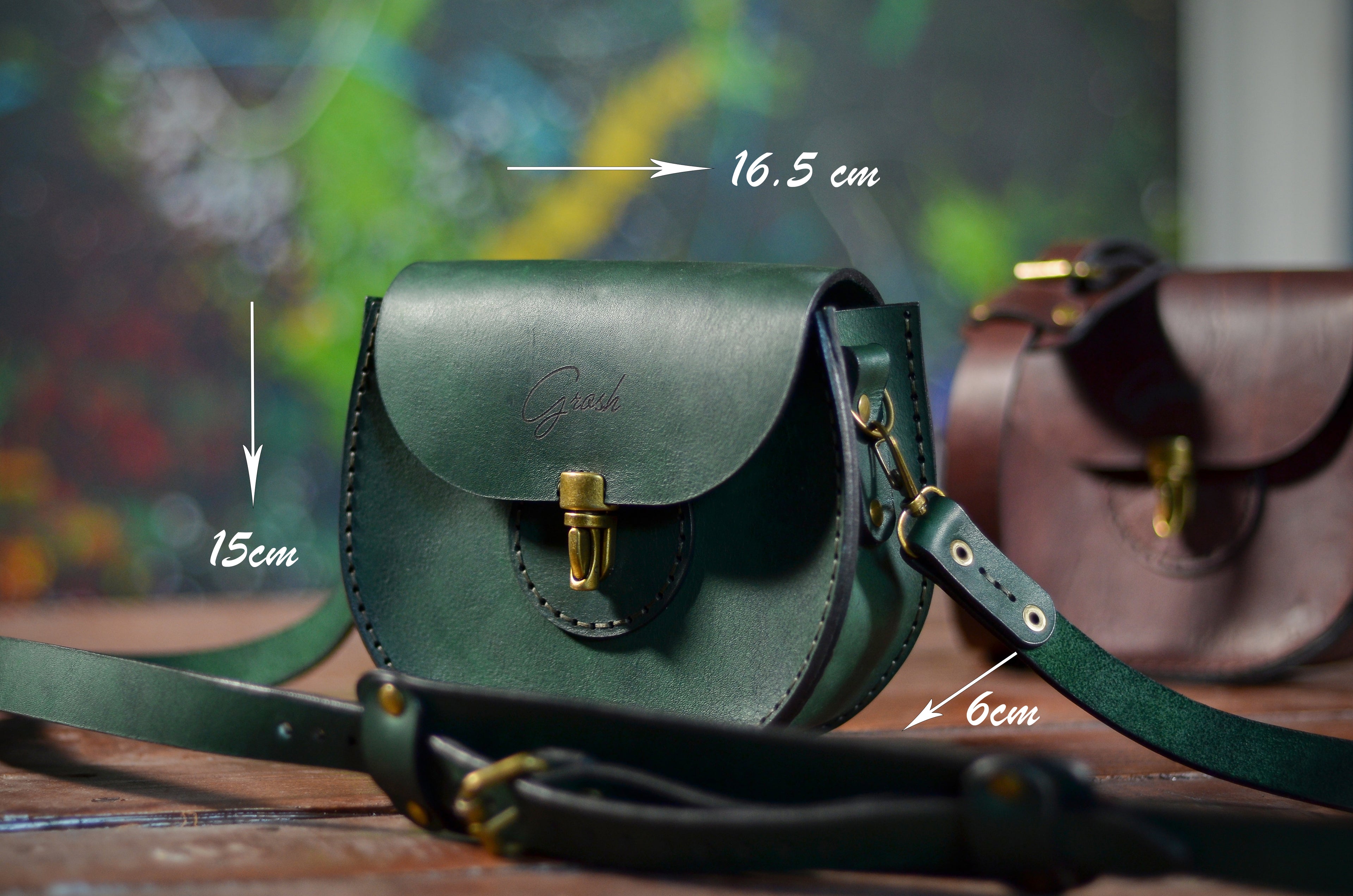 F-115 | ტყავის ჩანთა/Crossbody /ქალი